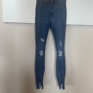 Hollister ultra high rise jean legging